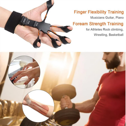 Finger gripper strength trainer